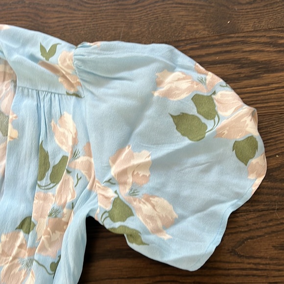 Privacy Please Floral Wrap Dress - Picture 5 of 6